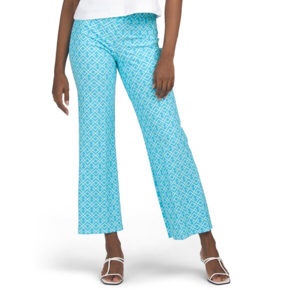 JUDE CONNALLY Aqua Made In Usa Trixie Wide Leg Pants